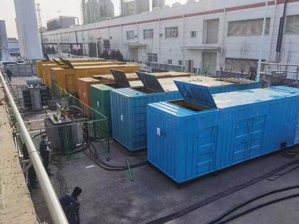 普洱柴油发电机出租案例展示
